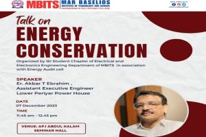 Talk on Energy conservation