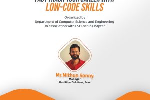 Talk on Fast Track Your Career with Low code skills