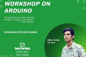 WORKSHOP ON ARDUINO