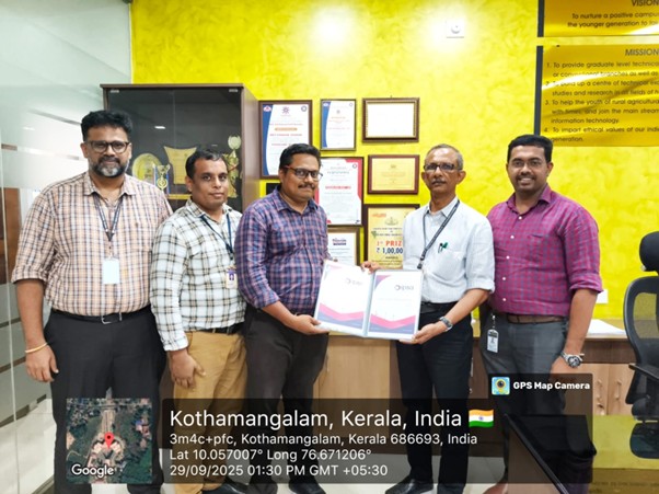 MoU For EEE Dept., MBITS with TNEI Services India Pvt Ltd.